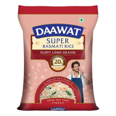 Daawat Super Basmati Rice – Fluffy Long Grains